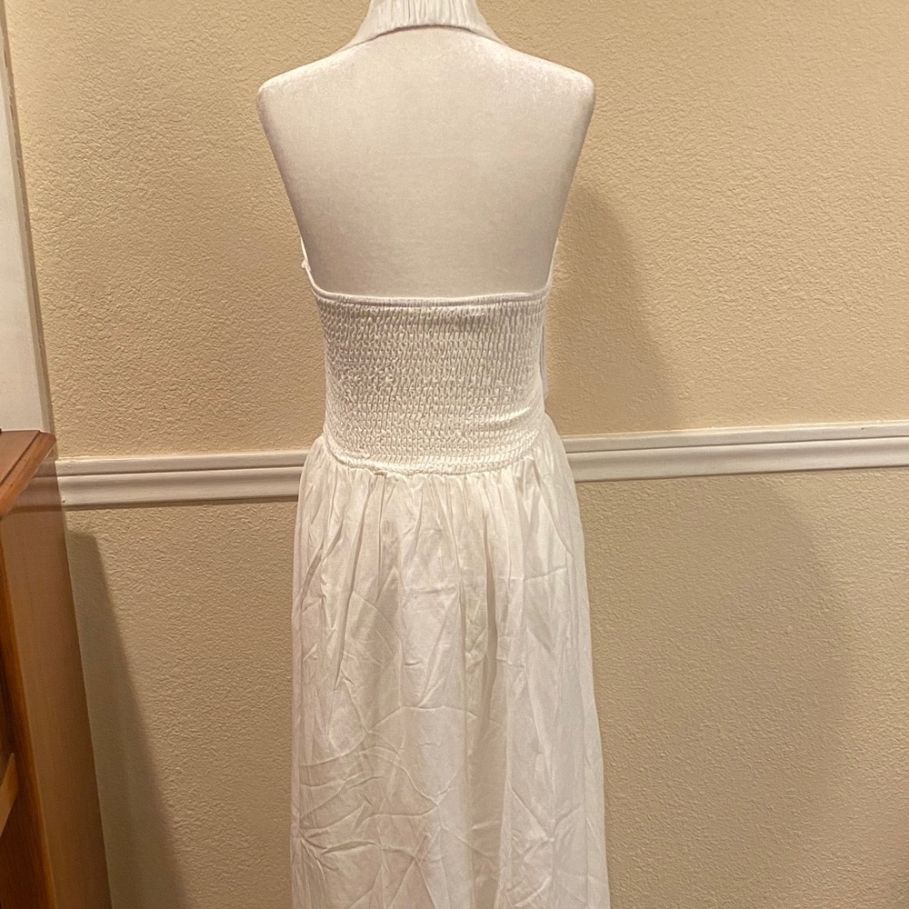 Princess Polly White Halter Maxi Dress - Picture 9 of 9